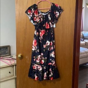 LuLaRoe Cici Dress - Velvet - Small
